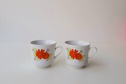 Kahla porcelán csésze - 2 db együtt