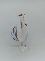 Hollóházi porcelán Art deco Kakas "RITKA"!