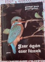 Schmidt Egon Bécsy László Ezer ágán ezer fészek /Móra  Könyvkiadó 1981./Természettudományi könyv