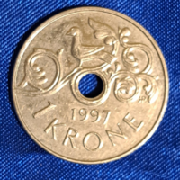 1997. 1 Korona Norvégia (1819)