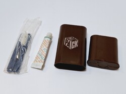 COMPACK utazó fogmosó szett, fogkefe, fogkrém, Hotellátó Kisszövetkezet Budapest