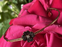 SEVDA 14K arany virágos karkötő 4,27 gr