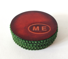 6 pcs Retro Leather-Felt Coasters