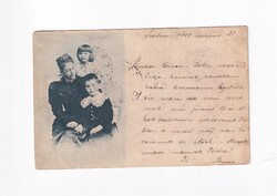 GYK:220 Gyerekek képeslap 1899 "Szép 10 Kopejkás bélyeg"