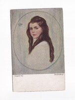 ZSH:190 Zsáner-hölgyek képeslap "Postatiszta" PRIMUS
