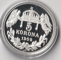 5 Korona tükörveret 1909