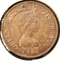 Jersey 2  penny, 1983.