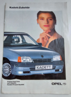 Opel Kadett katalógus   05/1989