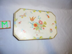 Retro Százszorszép bonbonos, desszertes doboz - Duna csokoládégyár 1984 - a nagyobb méret