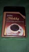 Régi 1970-s évek EXTRA MOKKA - plasztik kávé doboz 100 g - ZAMAT KÁVÉ és KEKSZGYÁR a képek szerint