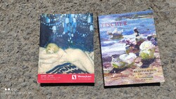 Aukciós katalógus Virág Judit 2007 és Fischer 2001 kettő együtt