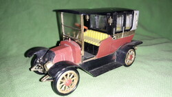 Régi Csehszlovák IGRA plasztik OLDTIMER PRAGA CHARON 1907 játék modell autó jó állapot képek szerint