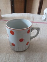 Régi porcelán Zsolnay bögre  89