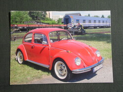 Képeslap,Szlovákia,Pozsony,Volkswagen Typ 1 bogárhátú autó,2013-