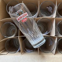 12 db borsodi sörös pohárkészlet