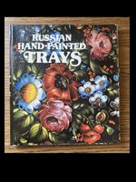 Orosz kézzel festett tálcák Angol nyelvű könyv