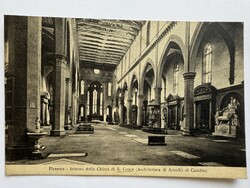 Firenze, régi képeslap 1929.