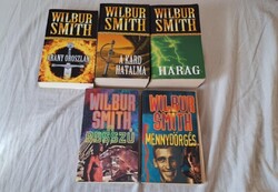 Wilbur Smith 4 +1 ajándék könyv