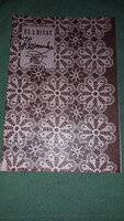 1960.FEBRUÁR - EZ A DIVAT- KÉZIMUNKA - DIVAT HAVILAP MAGAZIN MELLÉKLET újság állapot a képek szerint