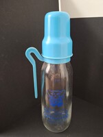 Régi retro RITKA Nagykanizsai üveggyár hőálló cumisüveg üveg