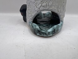 Kerámia juhász figura, jelzéssel. 5899