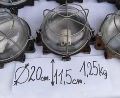 Ipari lámpa,zománc lámpa ,szarvasi lámpa  20.000 forint