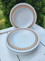 Alföldi porcelán_terrakotta mélytányér