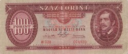 100 Forint 1947-es Kossuth címeres forgalomban volt
