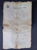 1934 - Születési anyakönyvi kivonat izraelita vallású Czeiczel Mór kulcsár, Balmazújváros