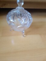 Sugar container with foot