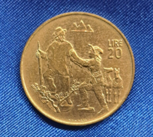 San Marino emlék 20 Líra  1972.  (2319)