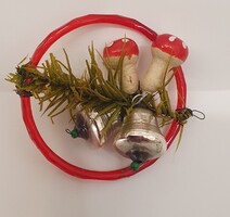 Gablonzi karácsonyfadísz, szép állapot
