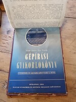 Holló István-Kiss Károly: Gépírási gyakorlókönyv 1956