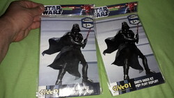 Retro STAR WARS 3D DARTH VADER figura összeragasztható papírmakett HIBÁTLAN darabra a képek szerint