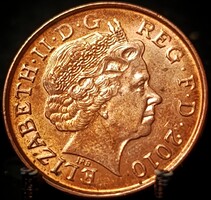 Egyesült Királyság 1 penny, 2010 C10B3