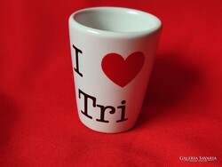 "I LOVE TRI" TRIATLON FELES POHÁR