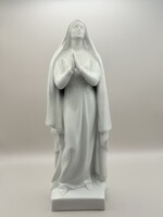 Herendi porcelán szobor - Imádkozó Mária - NINCS MINIMÁLÁR