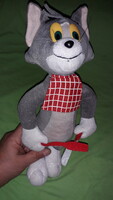 Retro FILMGYÁRAS - TOM és JERRY rajzfilm - TOM a MACSKA plüss játék figura 30 cm a képek szerint