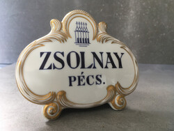 Zsolnay kerámia, márkajelzés.