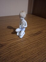 Dorohoi porcelán gyerek, gyermek figura. Hibátlan. Jelzett