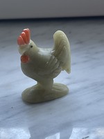 Kinai különleges szinű jáde kő kakas, szépen kidolgozott.