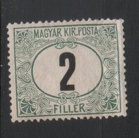 Magyar Postatiszta 1867  MPIK portó 10    Kat ár:   1000 Ft.