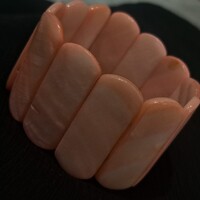 Gyöngyház  karkötő 4 cm-es