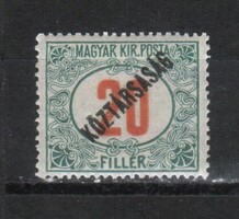 Magyar Postatiszta 2082  MPIK portó 62    Kat ár: 100 Ft.