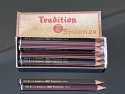 NOS !!! 36x STAEDTLER 1325 Tradition  Vastag Barna !!! ÚJ !!! 1950-1953