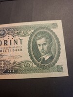 Minta 10 forint 1947 perforált "000"