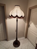 Ónémet állólámpa, faragott