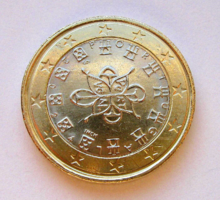 Portugália - 1 Euro – 2024  - 1144-es királyi pecsét