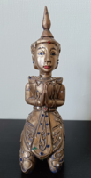 Thai/Hindu Jellegű Buddha Bőség Szobor!
