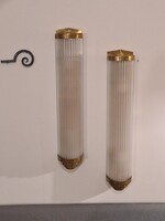Art deco jellegű fali lámpa pár
